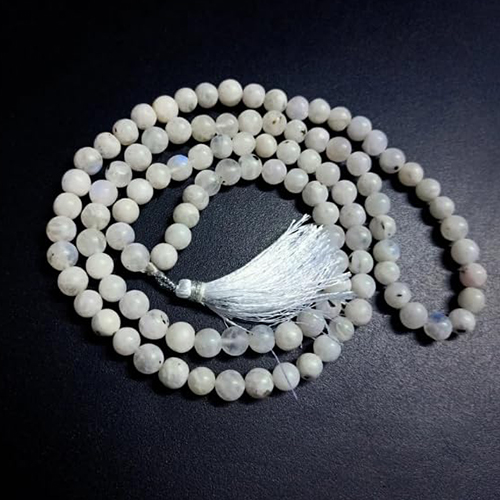 Moon Stone 4mm Mala